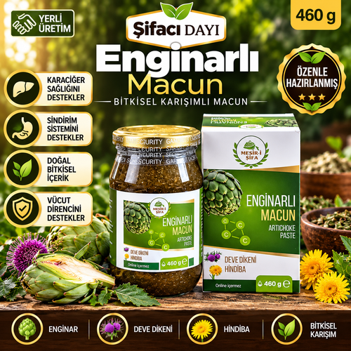 Şifacı Dayı Enginarlı Macun Devedikeni Hindiba İçerikli Enginar Macunu